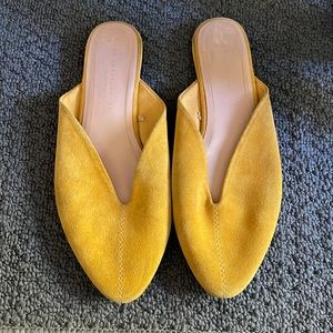 Zara slip on flats